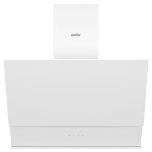 Simfer 8704 Premium Cam Davlumbaz Beyaz